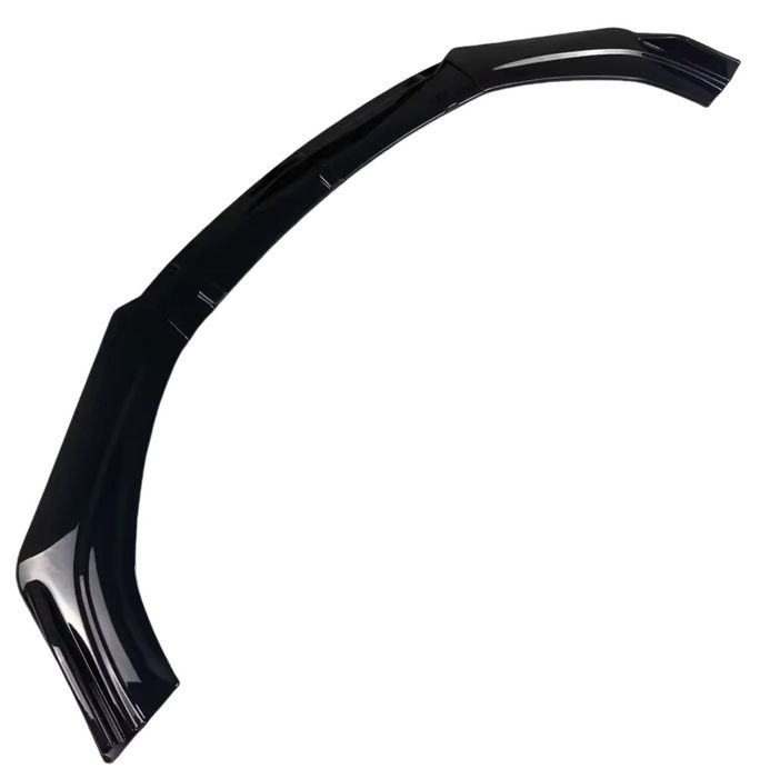 Lip prelungire bara fata S6 Audi A6 C7 S-Line 2011-2018 negru lucios