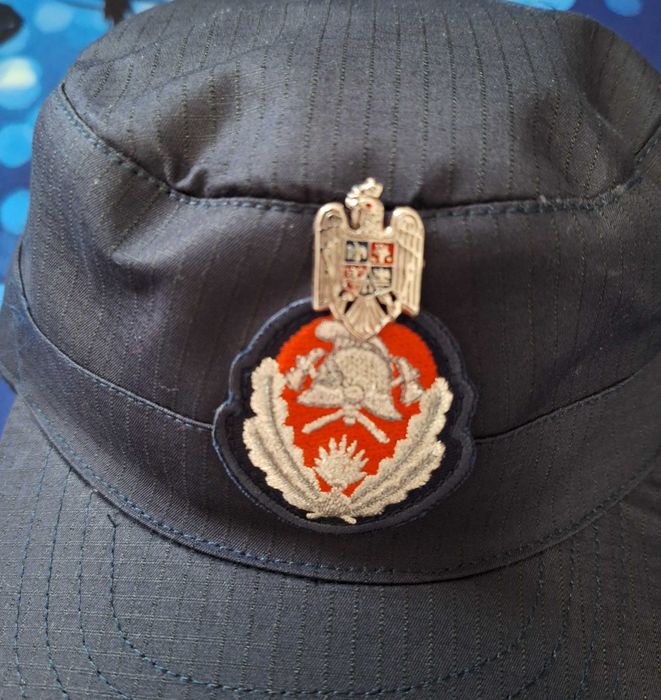 Sapca iarna pompieri uniforma servici