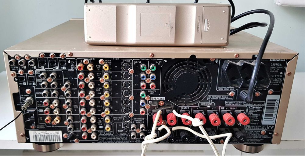Pioneer VSX 909 muzica THX 7.1 Japan telec filme muzica