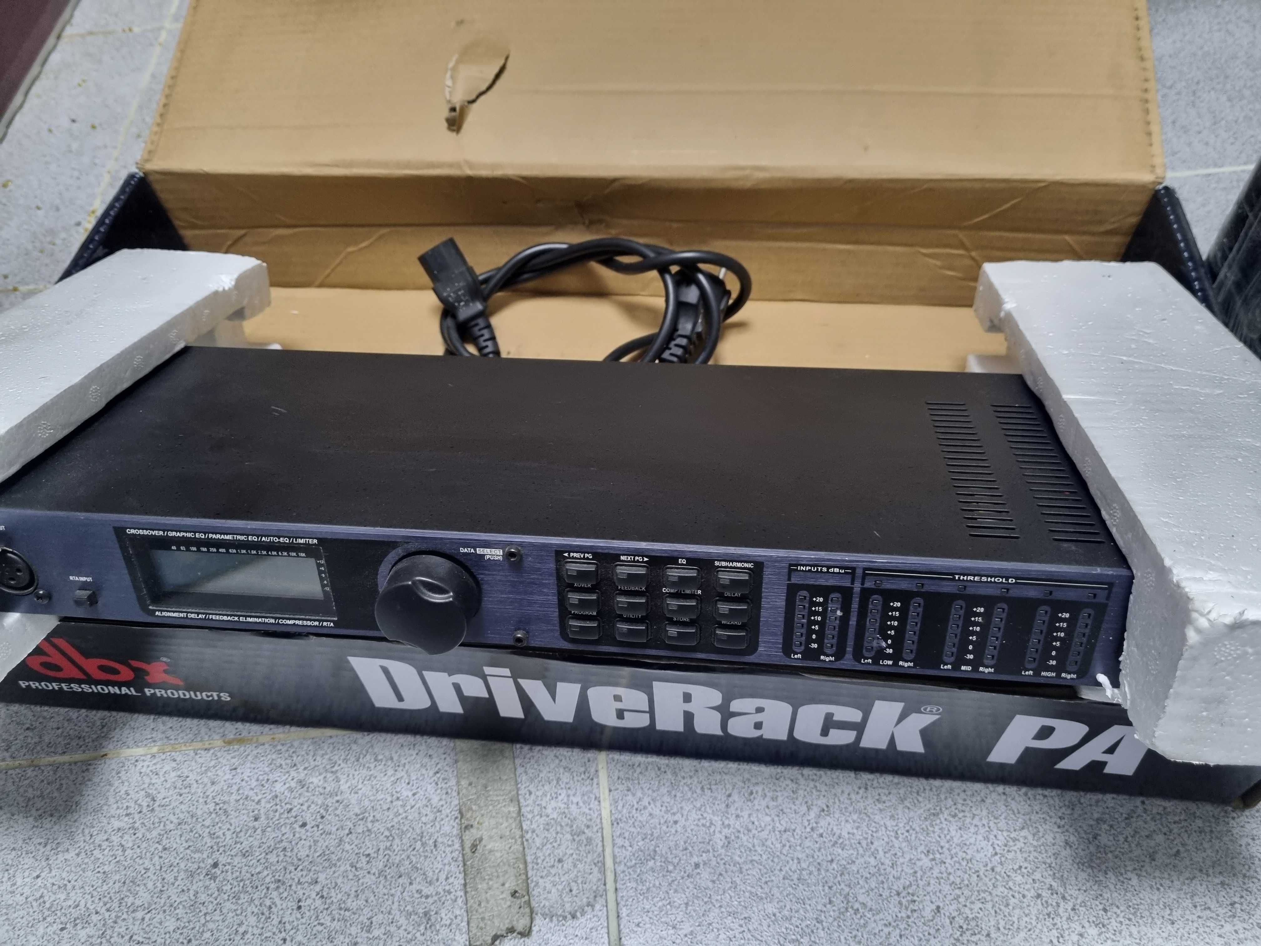 DBX DriveRack PA Системный контроллер акустических систем. 3 шт