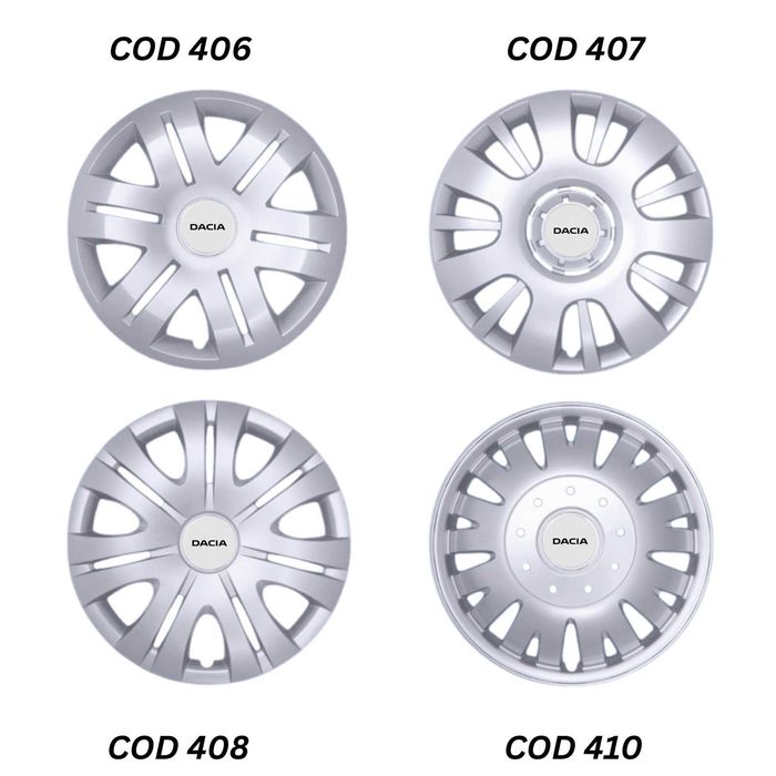 Capace roti R16 Dacia diverse modele, pentru jante de tabla