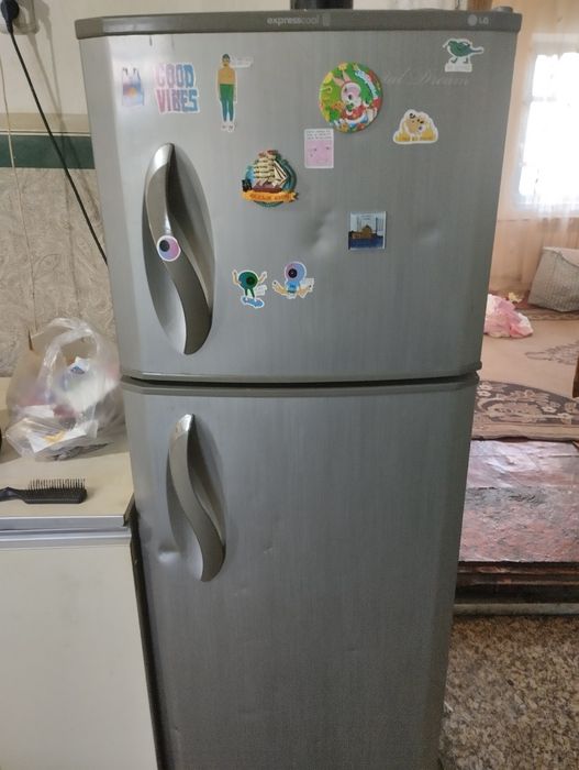 Холодильник и газ плита