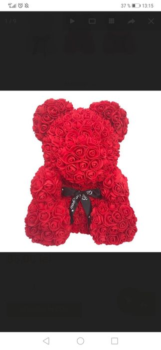 Ursuleți din trandafiri-cadouri pt persoanele dragi