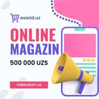 Onlayn magazin 500 000 UZS oyiga | Онлайн магазин за 500 000 UZS месяц