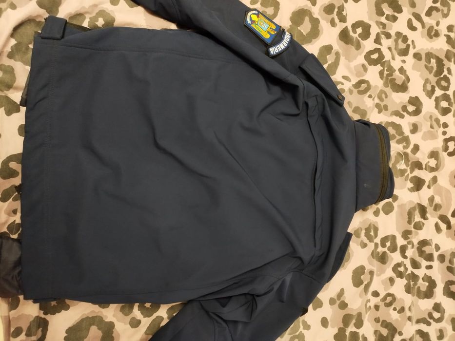 Geaca jandarm modern cu captuseala detasabila