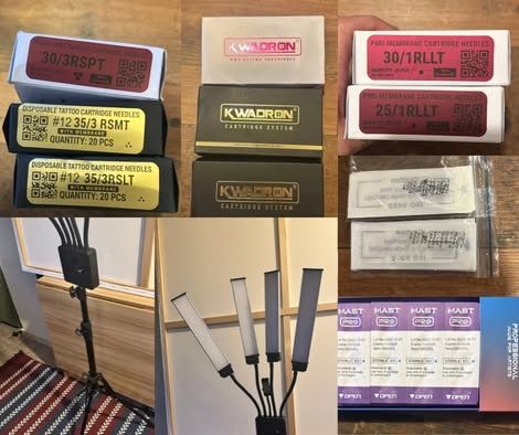 Vând echipamente PMU/tatuaj + consumabile – stare excelentă