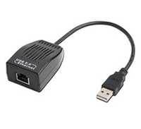 Convertor port USB 2.0 la Ethernet, nou