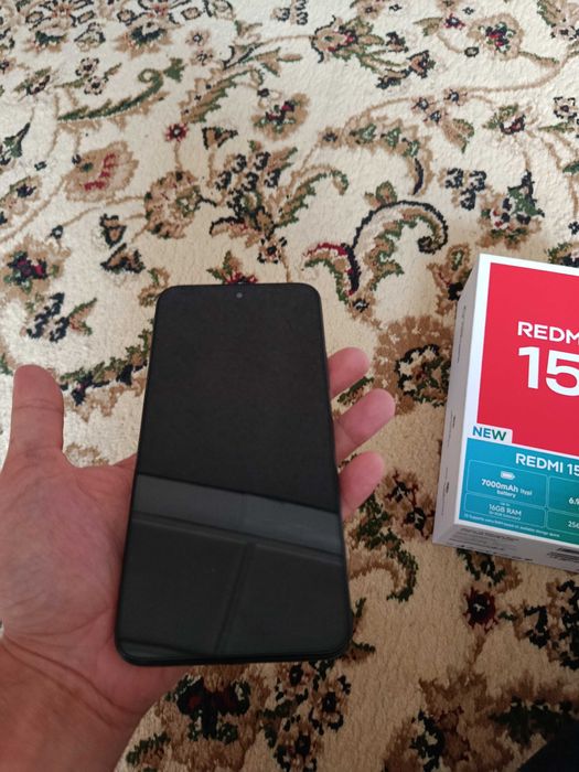 продам Redmi 15 qora rang 8/256g