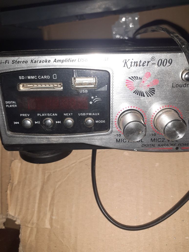 Amplificator-tuner Kinter 009!