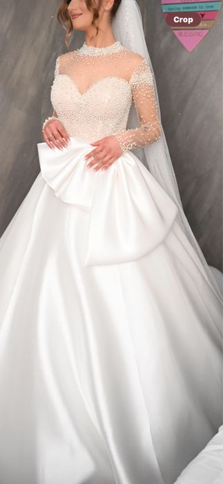 Rochie mireasa xs perle