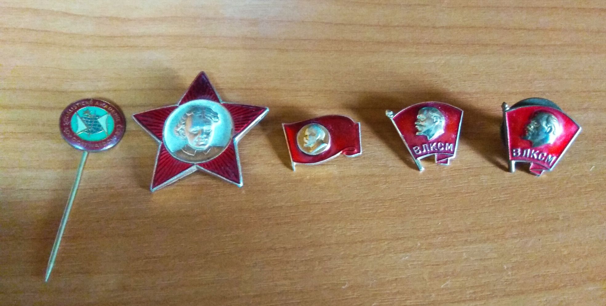Значки СССР запонки