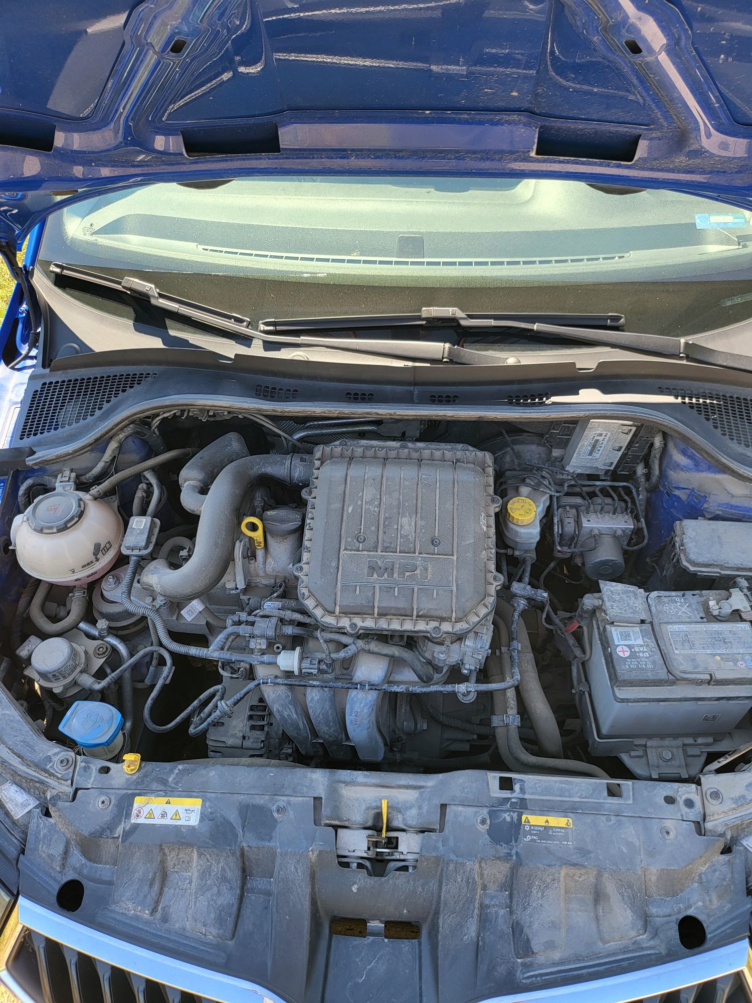 Шкода фабия facelift 1.0 mpi 86000km.