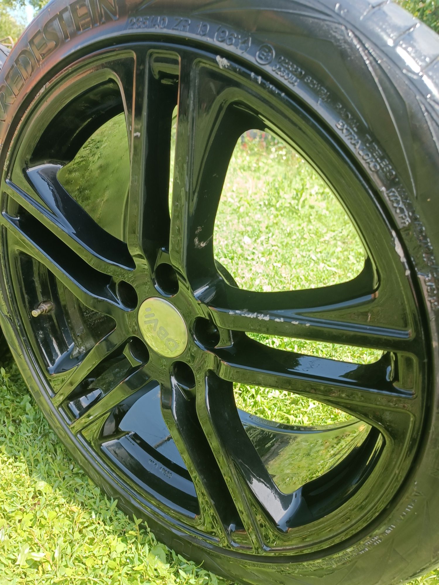 Roți Mitsubishi negre 19 inch