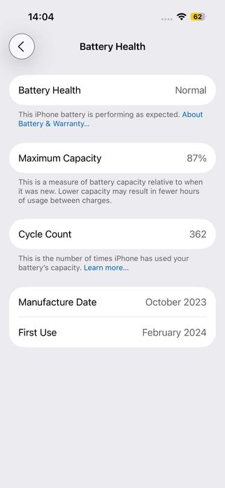 iPhone 15, Pink, 128 GB, в гаранция