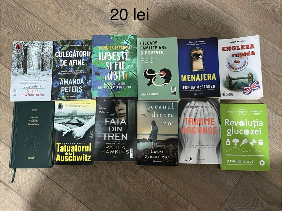 Vand diverse carti romana si engleza