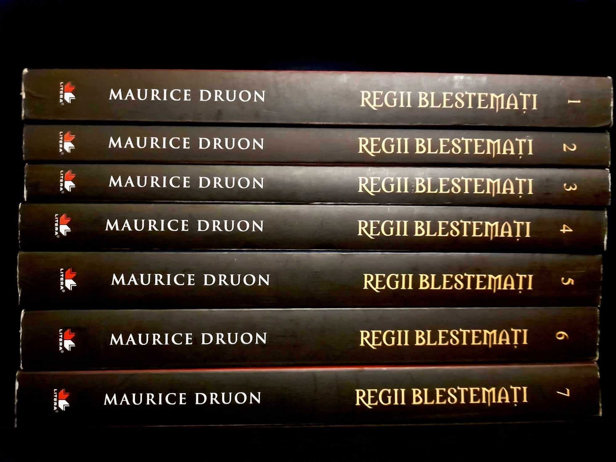 Regii blestemati, seria completa, 7 vol. - Maurice Druon,