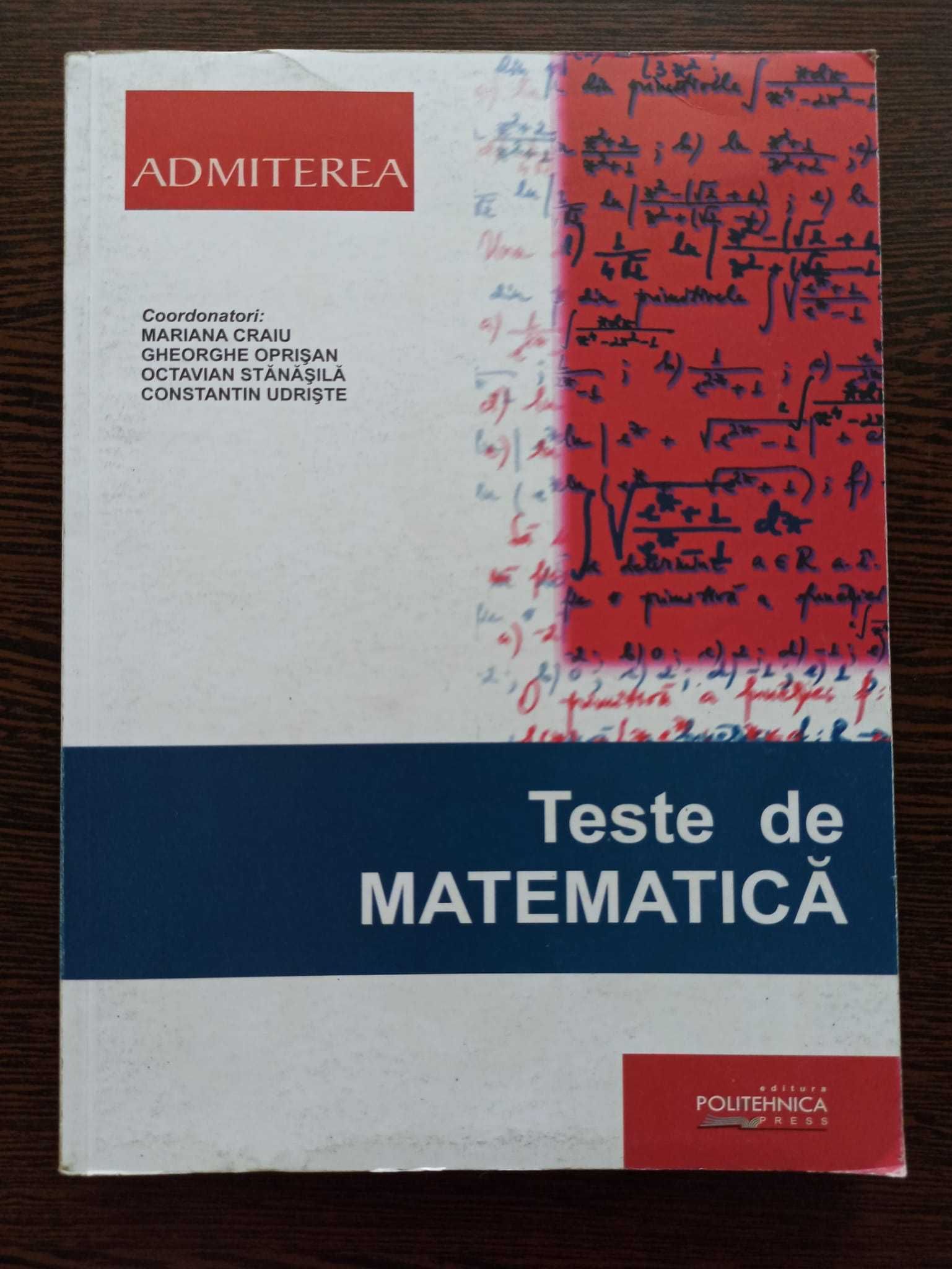 Culegere admitere UPB matematica