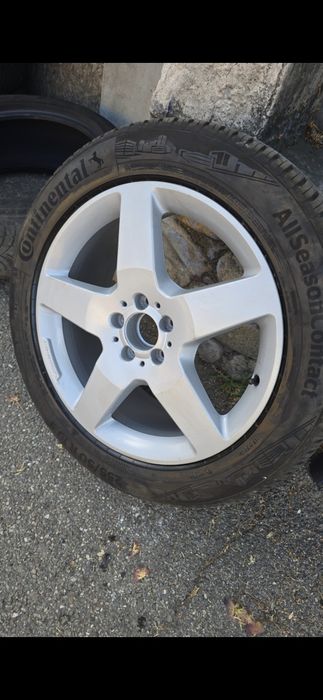 Jante Mercedes Amg R19 2 anvelope Continental 255/50/R19 DOT 2023 noi