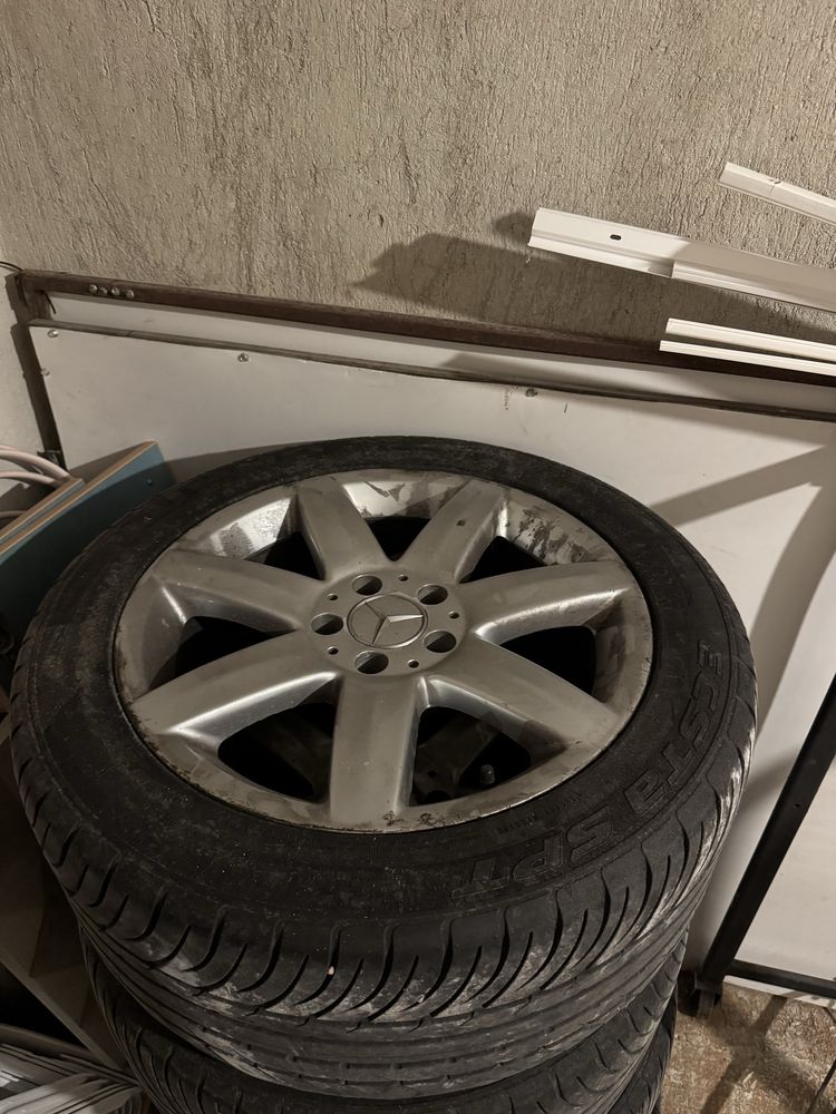 летни гуми с Летни гуми с джанти 255/45ZP17 KUMHO за Mercedes