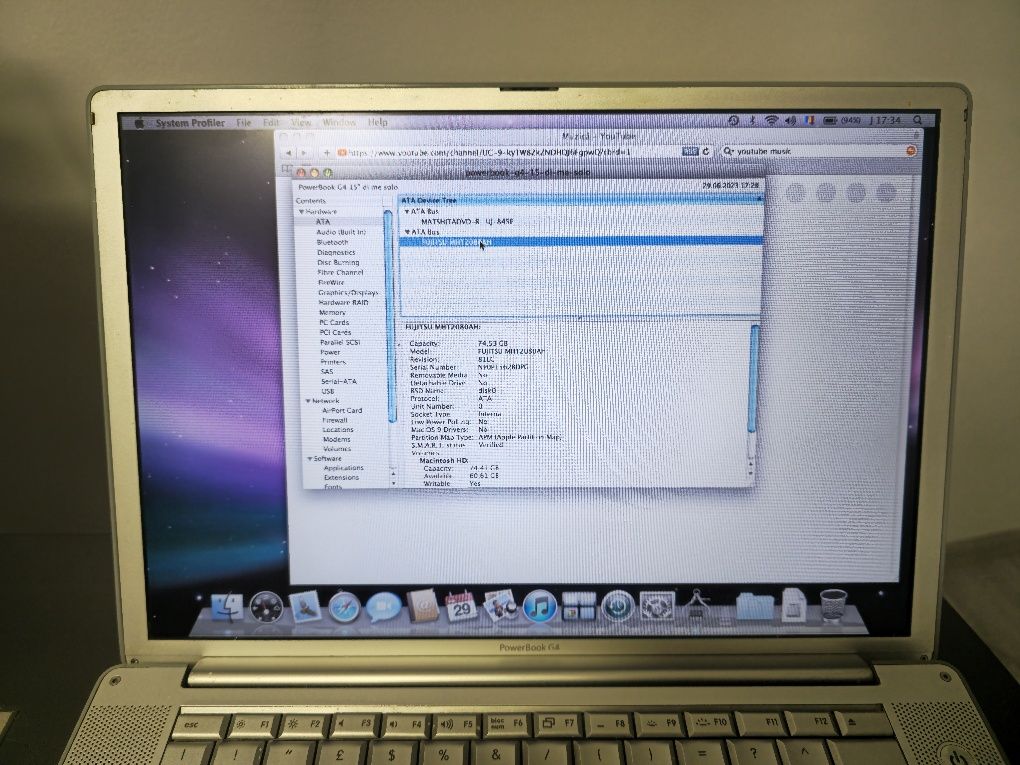 MacBook powerboat g4