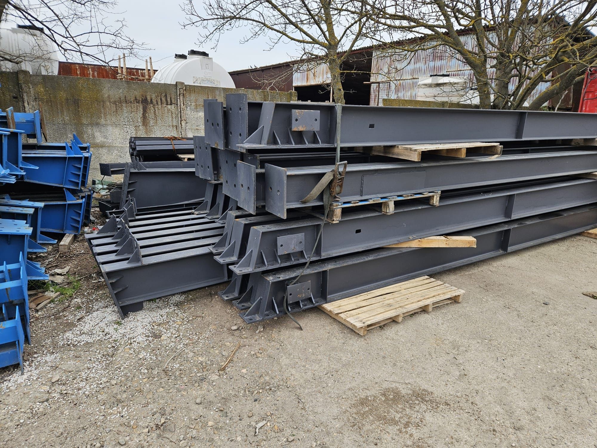 Hală metalică 15x40x6 COMPLETĂ