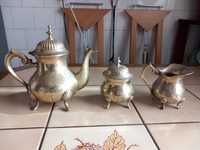 Set alama bronz ceainice