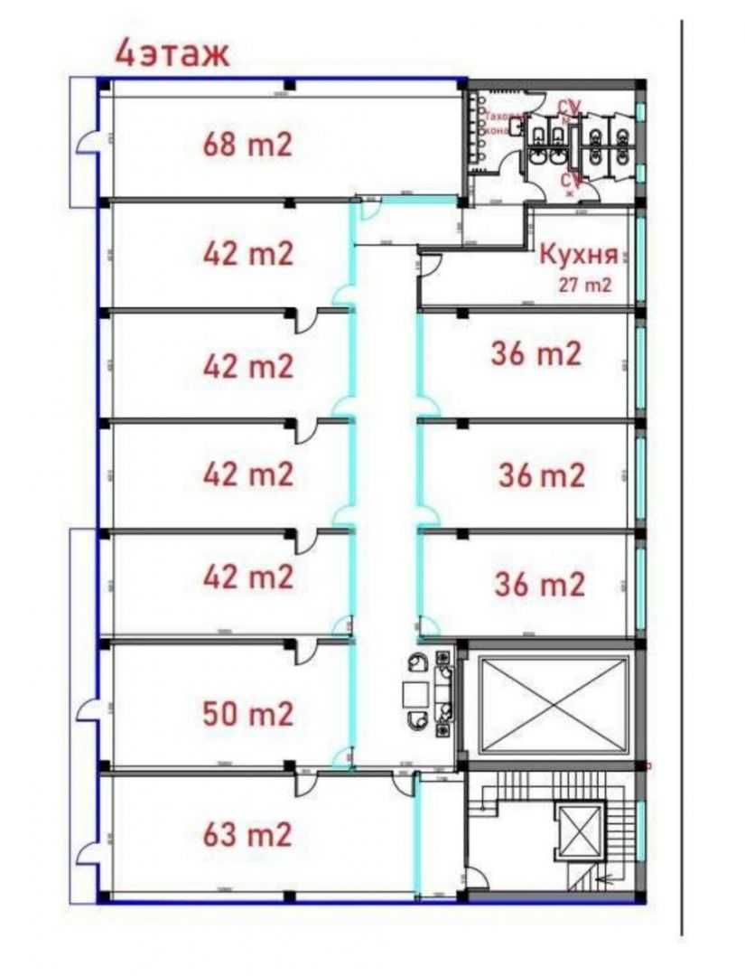 Аренда Здания 700 м² .Ориентир: ТР Малика (J2547)