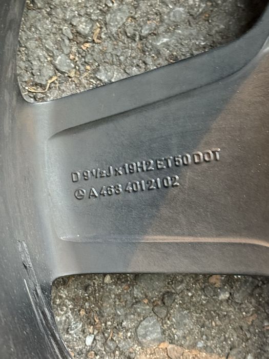 Джанти AMG 19 RONAL за Г-класа зимни гуми 275/55/19 DUNLOP GRANDTREK
