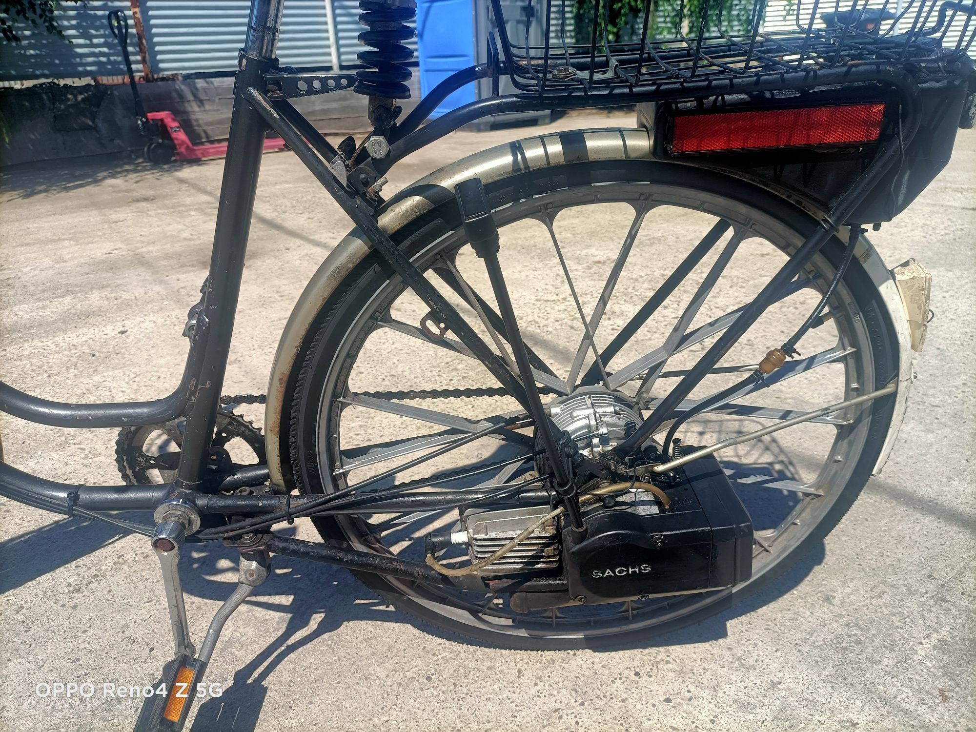 Bicicleta cu motor Sachs