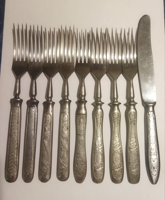 Вилки и ложки 50-80 г.г.