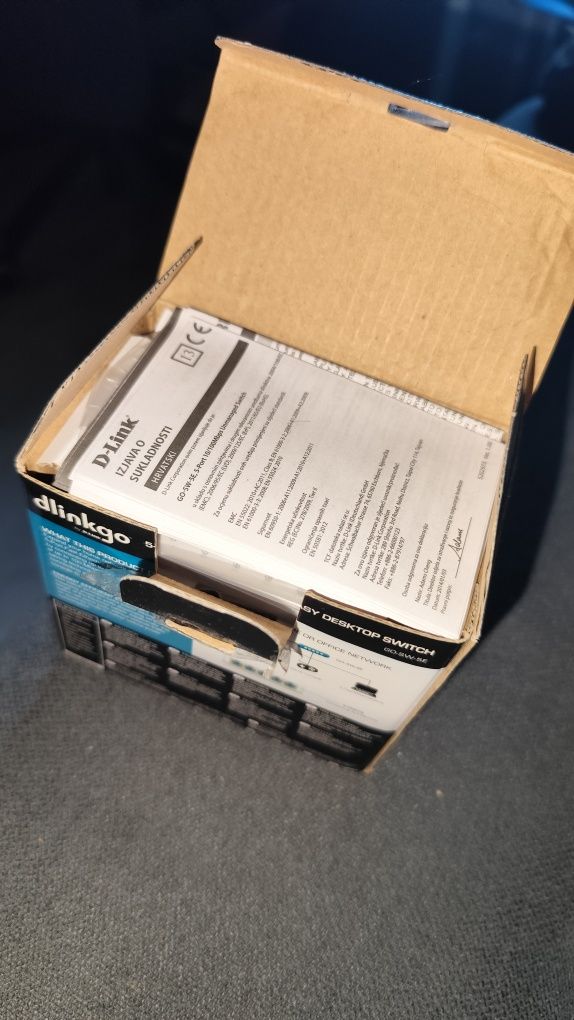 D-Link switch GO-SW-5E / Длинк суич 5-портов 100 мбпс