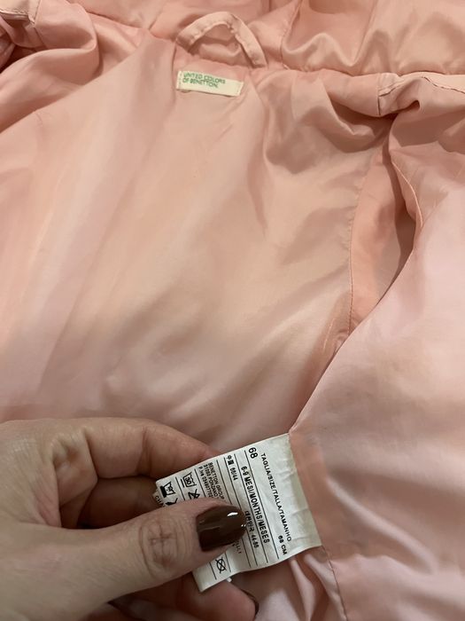 Есенно / преходно яке Benetton за момиче 68 размер