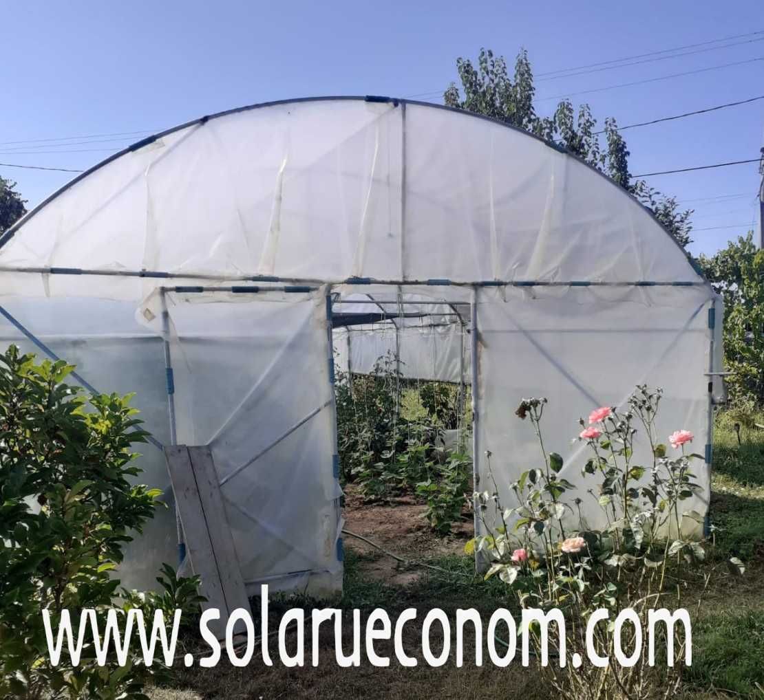 Structura metalica pentru solar(sera)  - 6x8m(48 mp) – 2876 lei