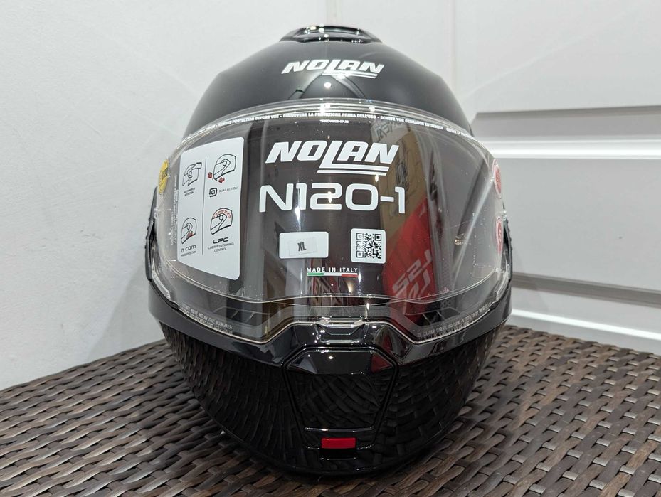 Casca moto Nolan N120-1 N-Com, marime XL -Flip-back, ochelari de soare
