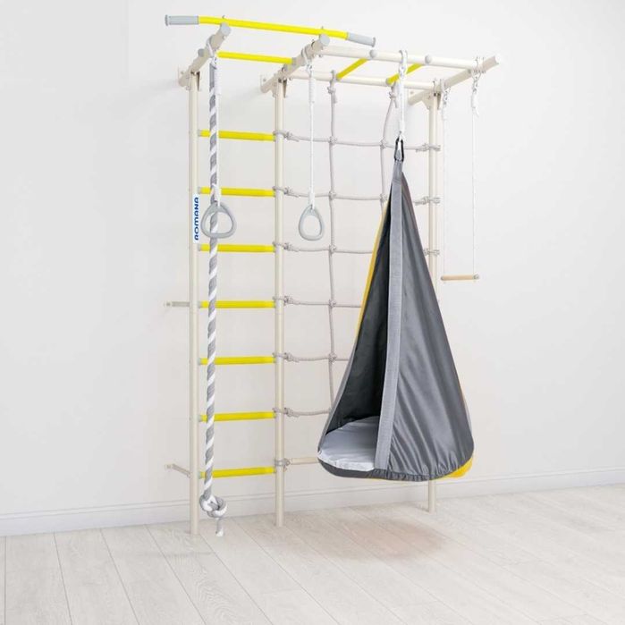 Шведская стенка Romana S7 + качели гамак-кокон