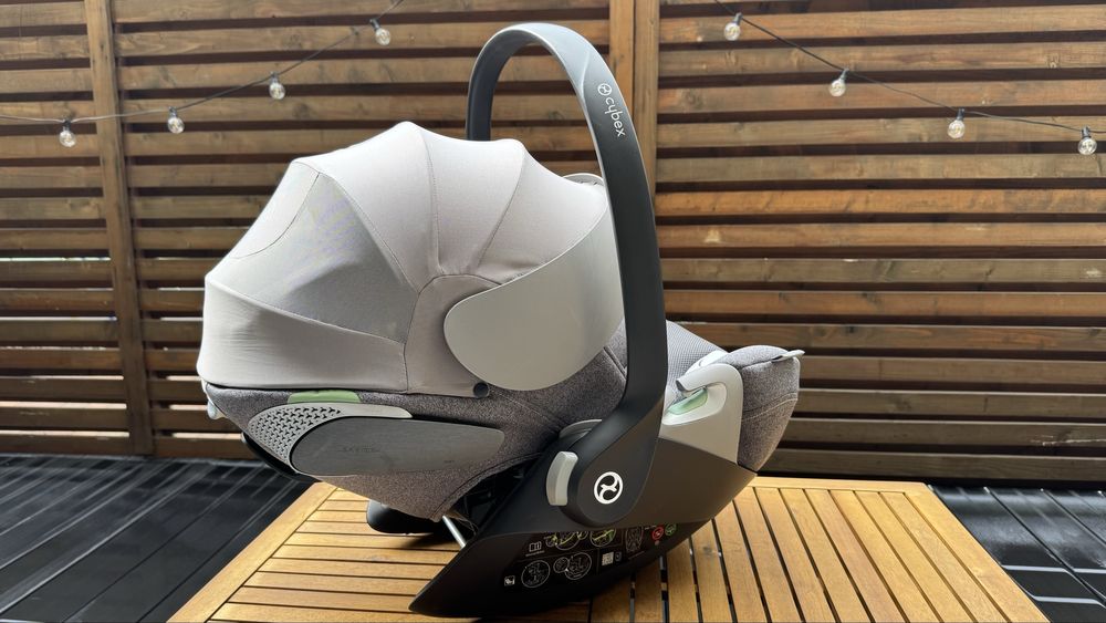 Scoica auto Cybex Cloud T i-Size Mirage gray | Ca nouă | Cu adaptoare