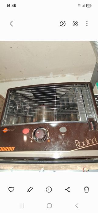 Soba cu ardere completa pe Kerosen