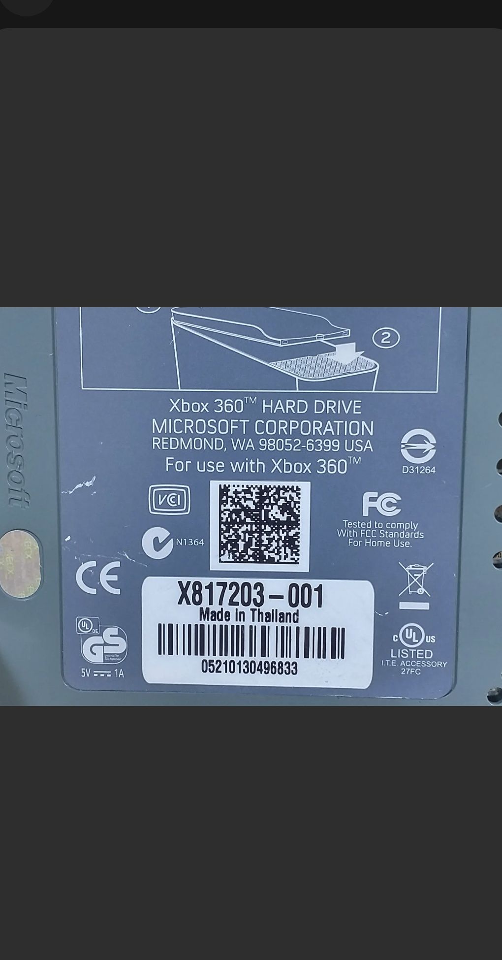 Хард Диск за Хбокс 360 Hdd 120GB xbox 360