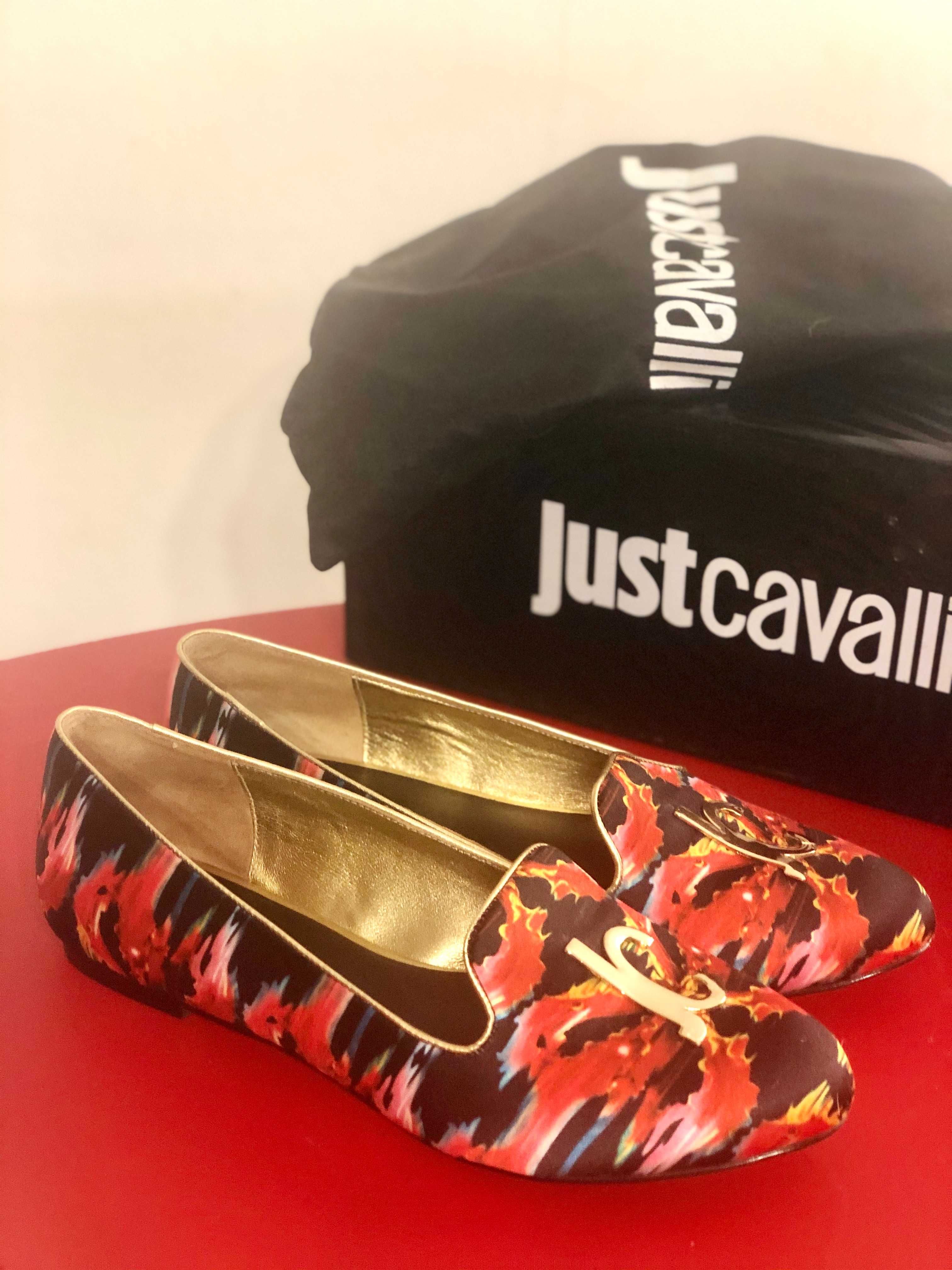 Balerini / Mocasini marca Just Cavalli original Masura 39 aproape noi