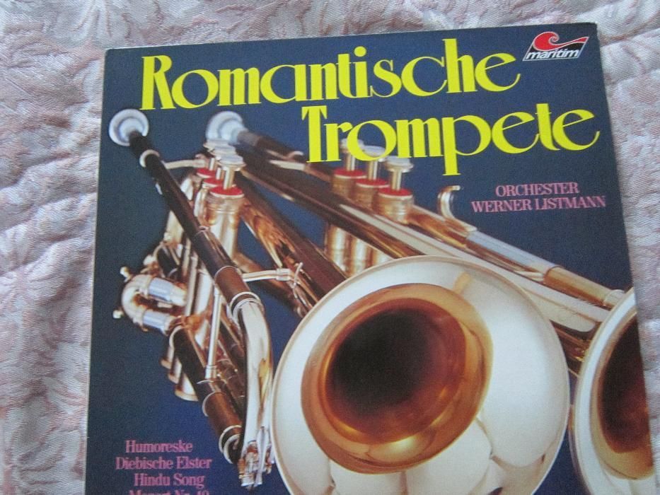 vinil -nou- Romantische Trompete-Orchester Werner Listmann 1974