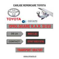 Carlige remorcare Toyota omologate, premium