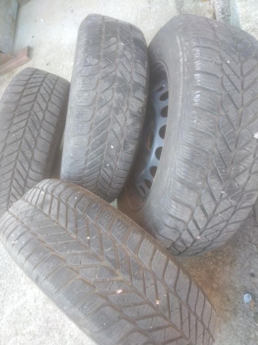4 зимни с джанти 5х112 VAG