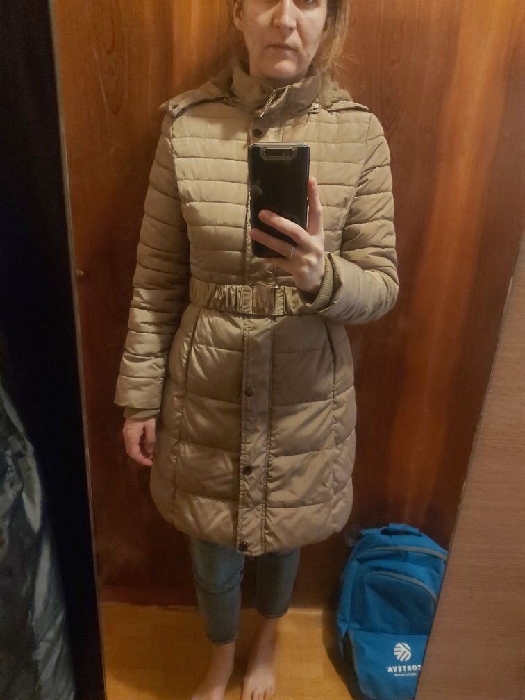 Бежово дебело яке