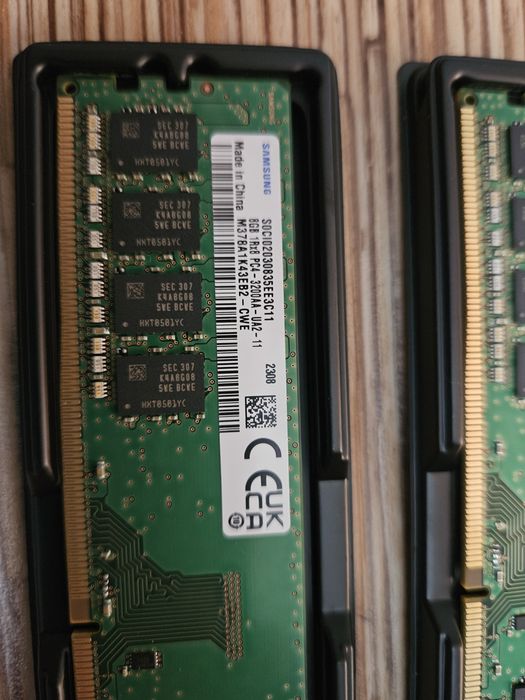 ОЗУ SAMSUNG DDR4 16GB x2 по 8gb