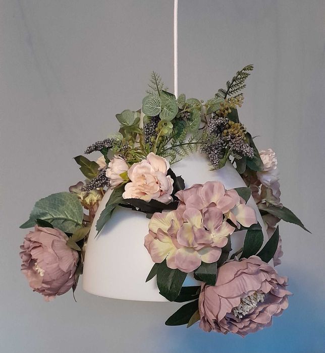 Светильник лампа с декором