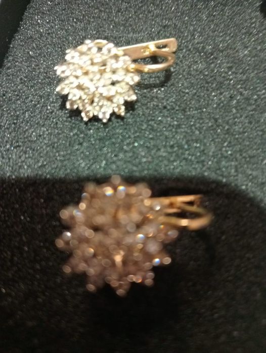 Бриллиант серьги 1 карат