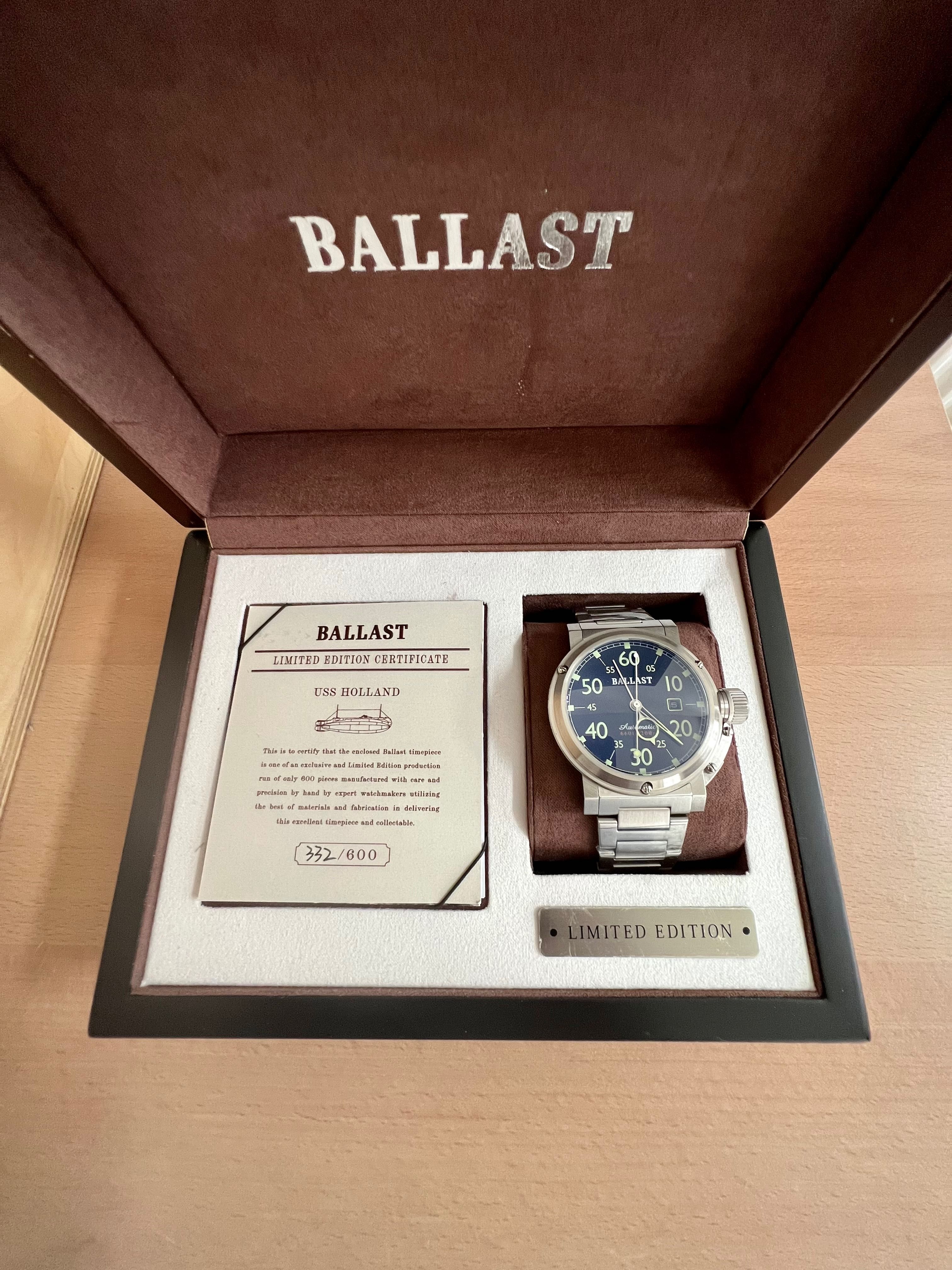 Автоматичен подводничарски часовник BALLAST