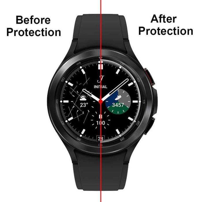 Set 2 folii sticla Samsung Galaxy Watch 4 Classic(46 mm)