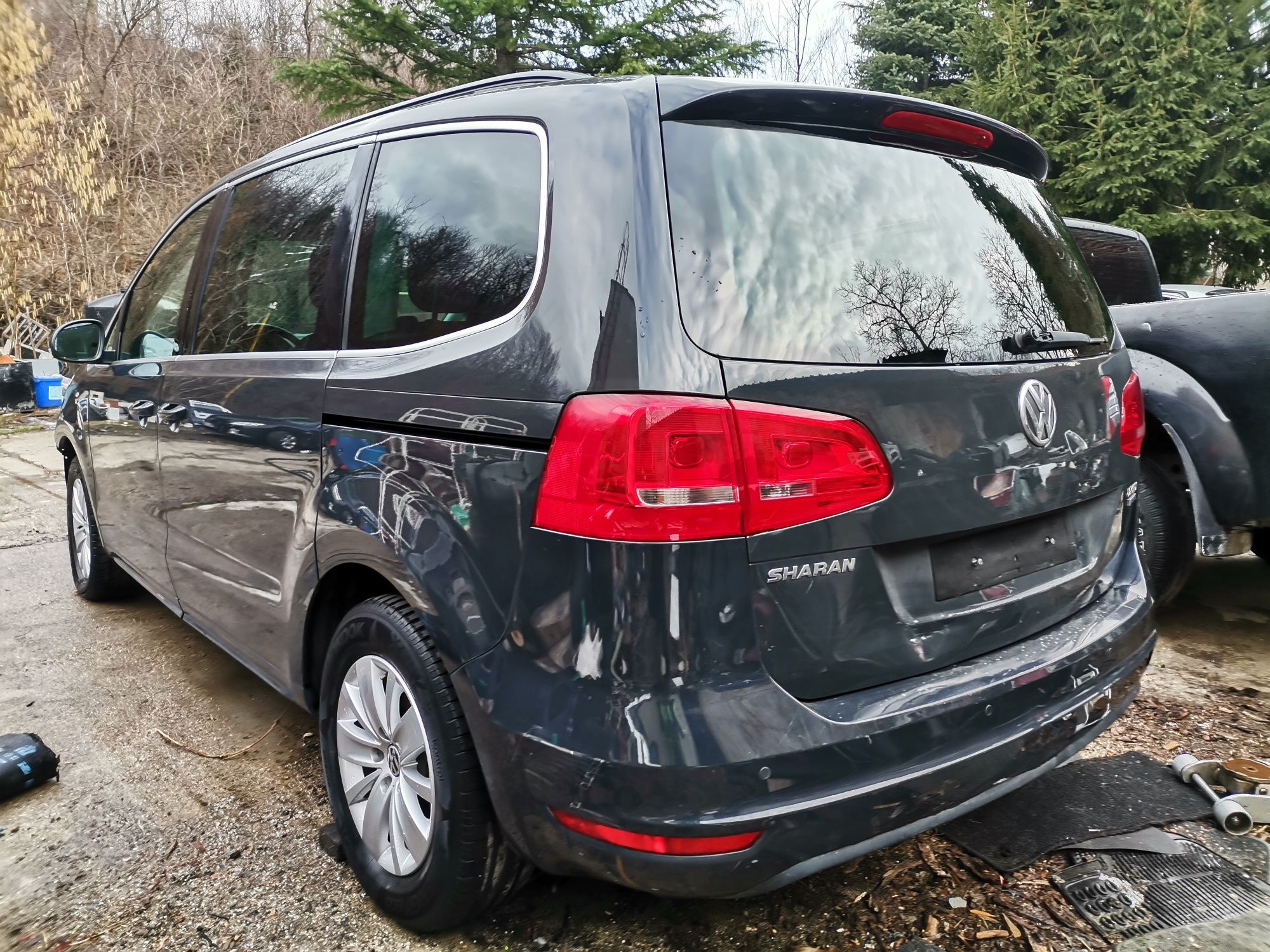 На части VW Sharan 2.0 TDI 140к.с 7N