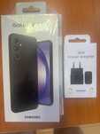 Samsung Galaxy A54  5G с протектори и зарядно